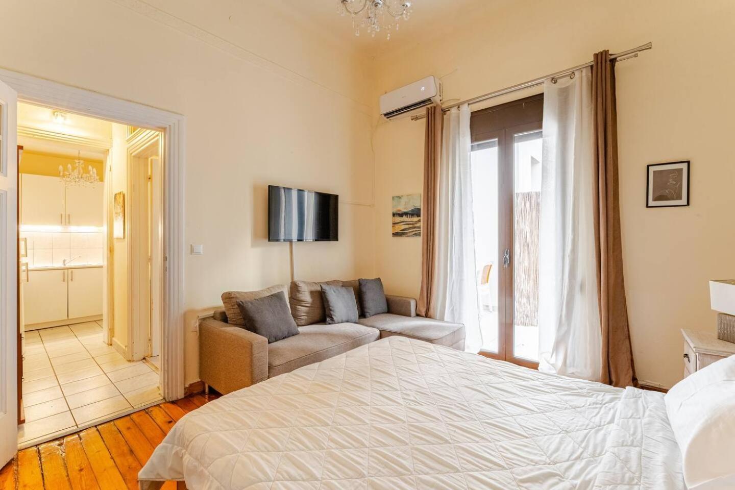 John'S Athenian Beauty 45M2 , Metro 7' Apartment Exterior photo